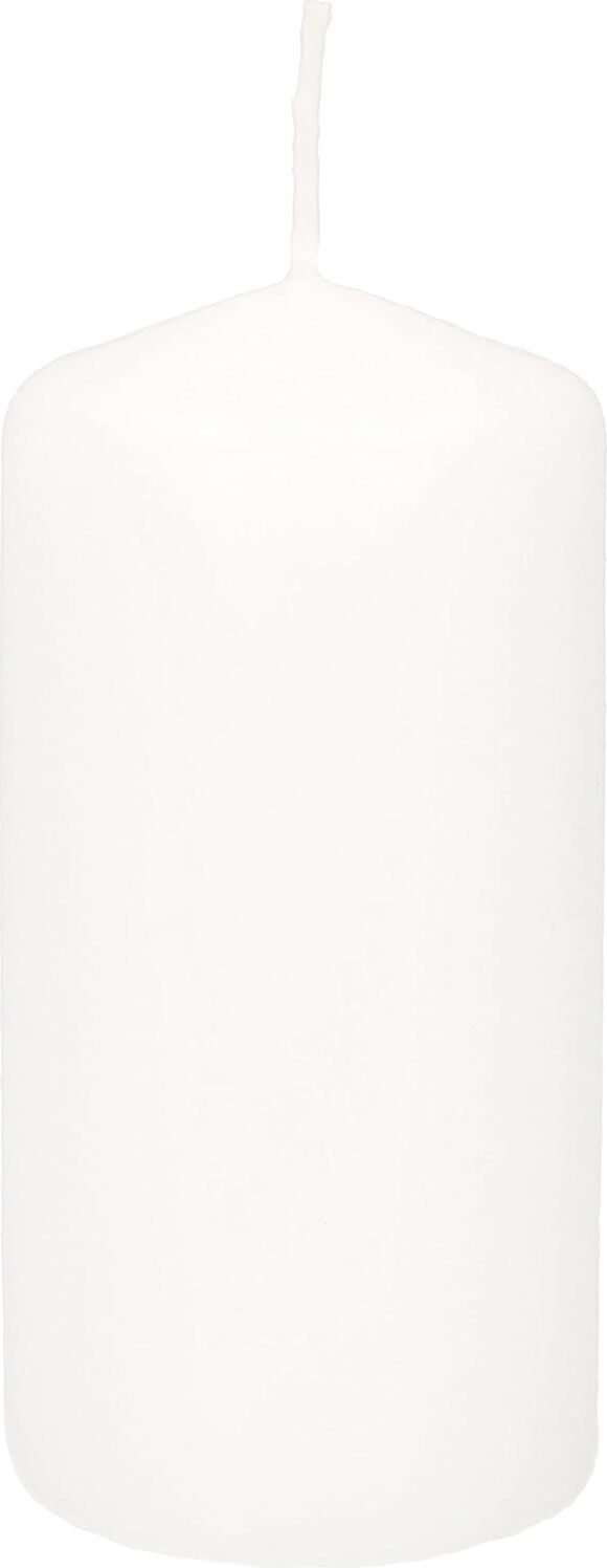 Papstar 10488 – Confezione 4 Candele A Colonna Lilla – Diametro 50 Mm, Altezza 80 Mm – In Paraffina Per Atmosfere Romantiche