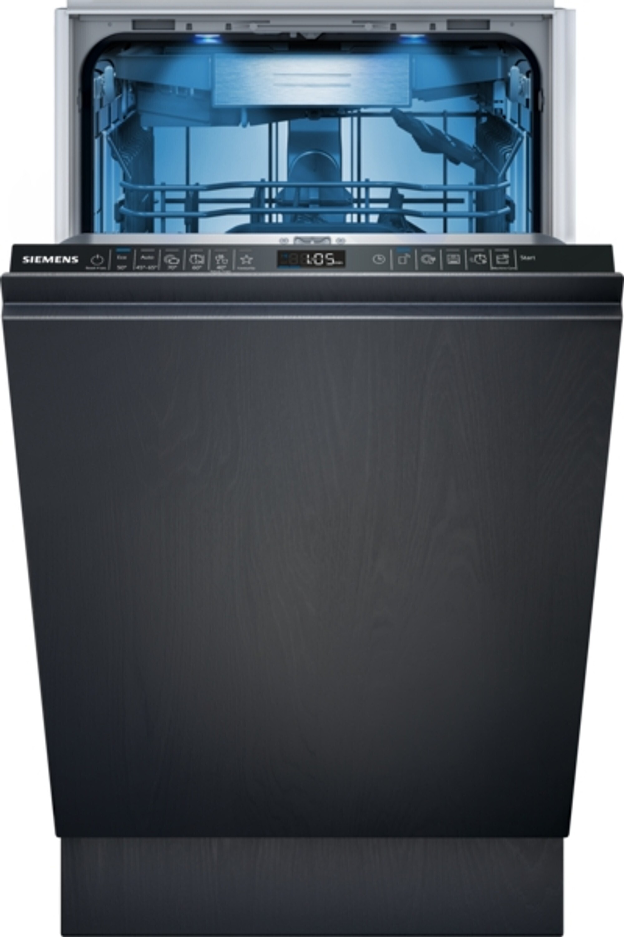 Siemens iQ500, Plne integrovaná umývačka riadu, 45 cm, SR65YX08ME