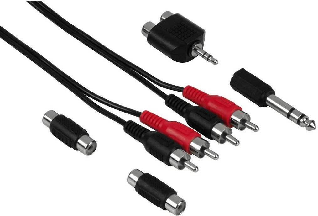 Câble Multiboches RCA Vidéo – Compatible Sony, Thomson, JVC, Générique Et Fonctionnel