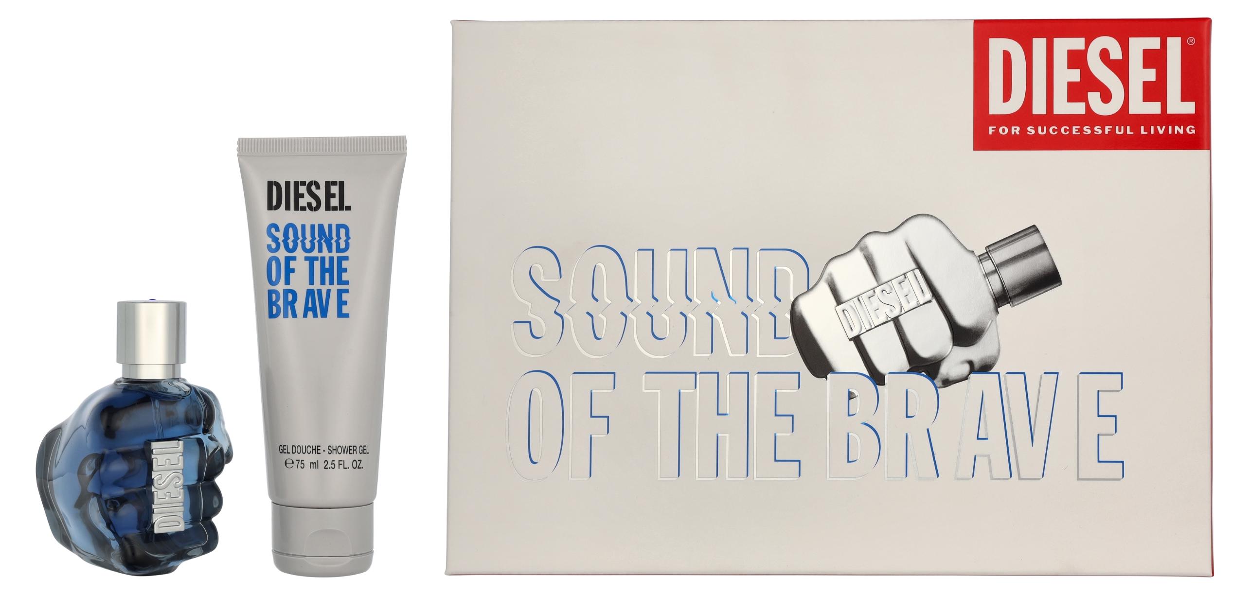 Edt Spray 50ml/Shower Gel 75ml Diesel Sound Of The Brave Giftset