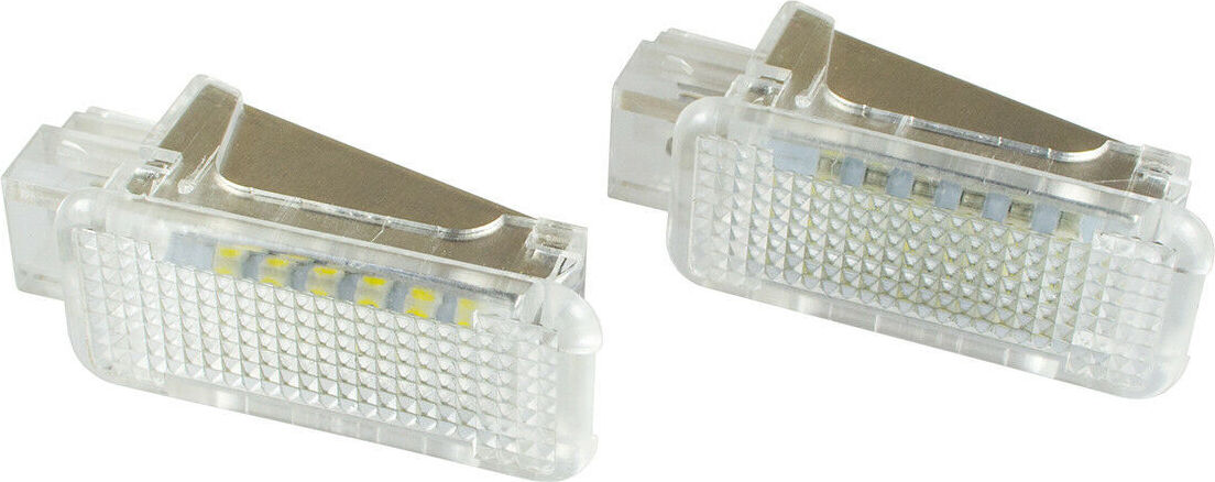 GOLDCAR 2x LED SMD Innenraum Beleuchtung / Türbeleuchtung Fußraum Leuchten SET für Audi