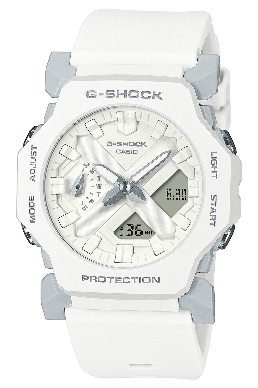 Náramkové hodinky Casio GA-2300-7AER G-Shock Classic Ana-Digi White