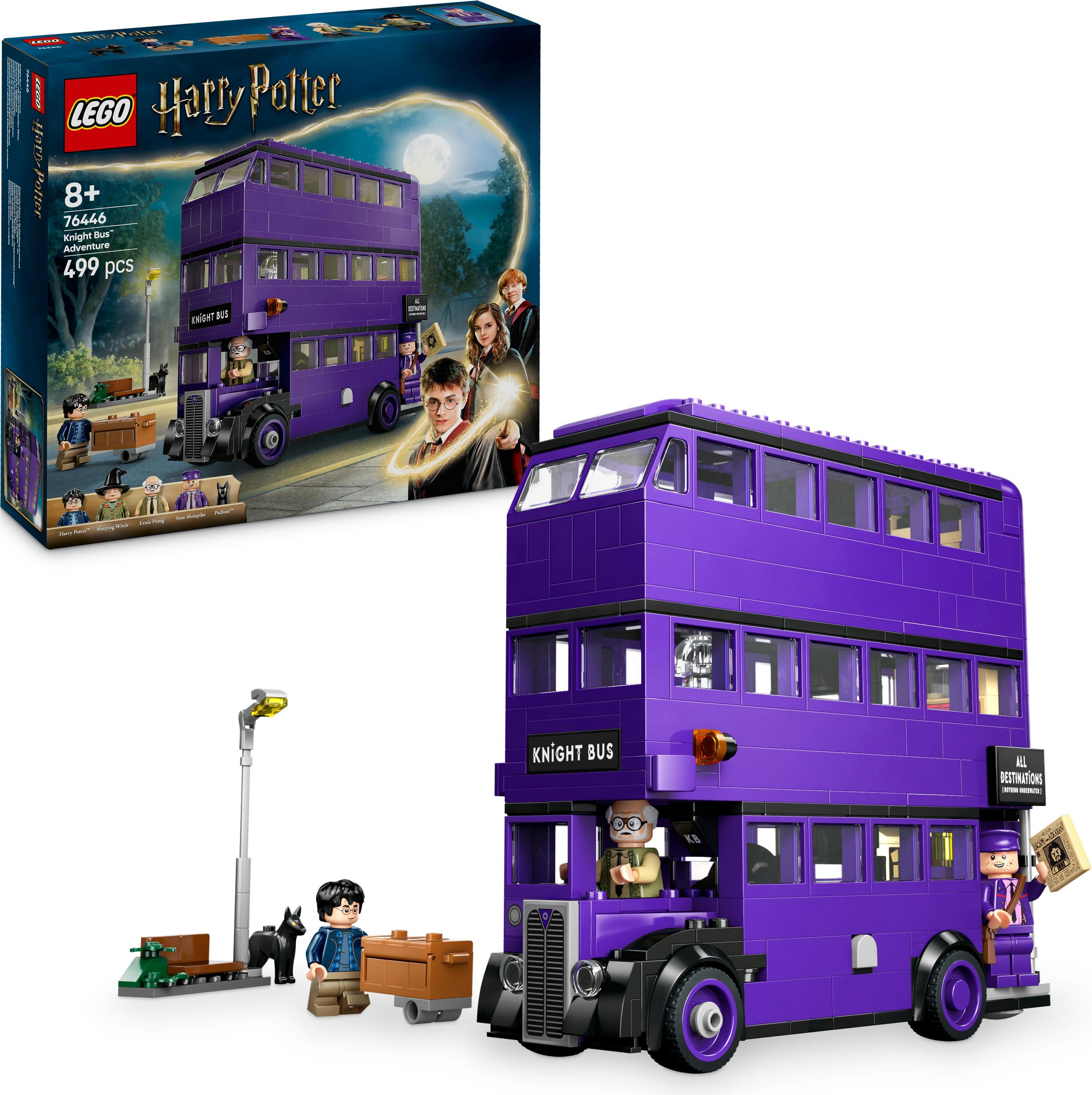 LEGO Harry Potter Dobrodružstvo v Rytierskom autobuse, Stavebnica, 8 rok / roky, Plast, 499 kusov, 757 g