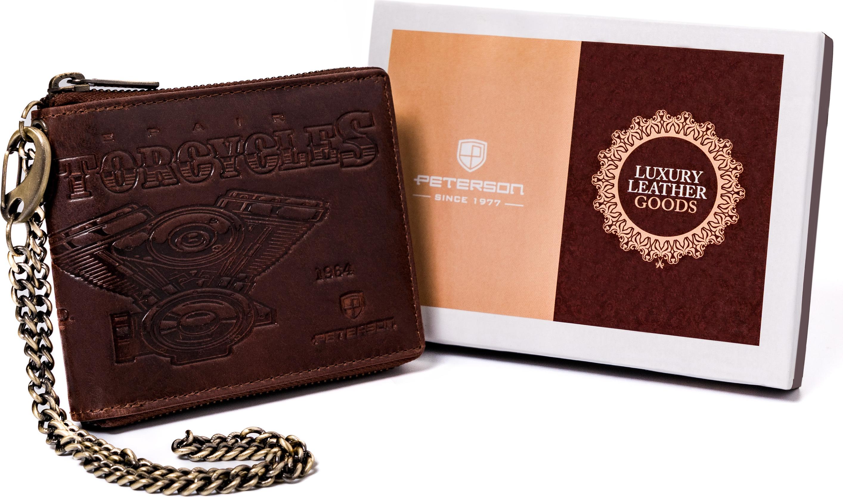 Herren-Lederbrieftasche PTN N992C-09-HWM-139