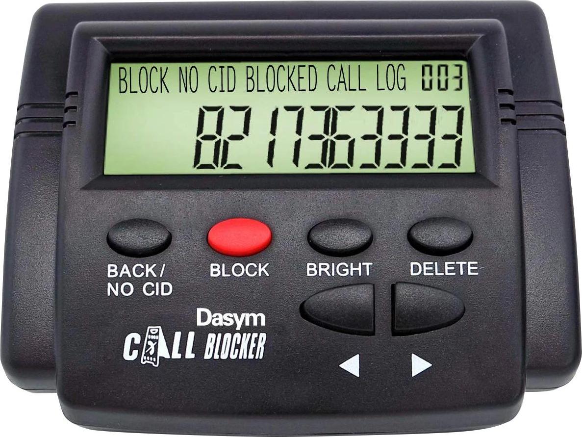 StarTech Anrufblocker für Festnetz - Caller ID/Rufnummernanzeige - Sperrt 4000 Nummern - Blacklist/Schwarze Liste - Stoppt Werbeanrufe und Robocalls - Schwarz 1005010153457567_12000051336191866