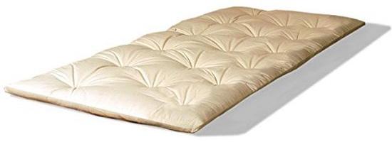 Famanu Futonmatratze 90x200 cm - 100% reines Baumwolle
