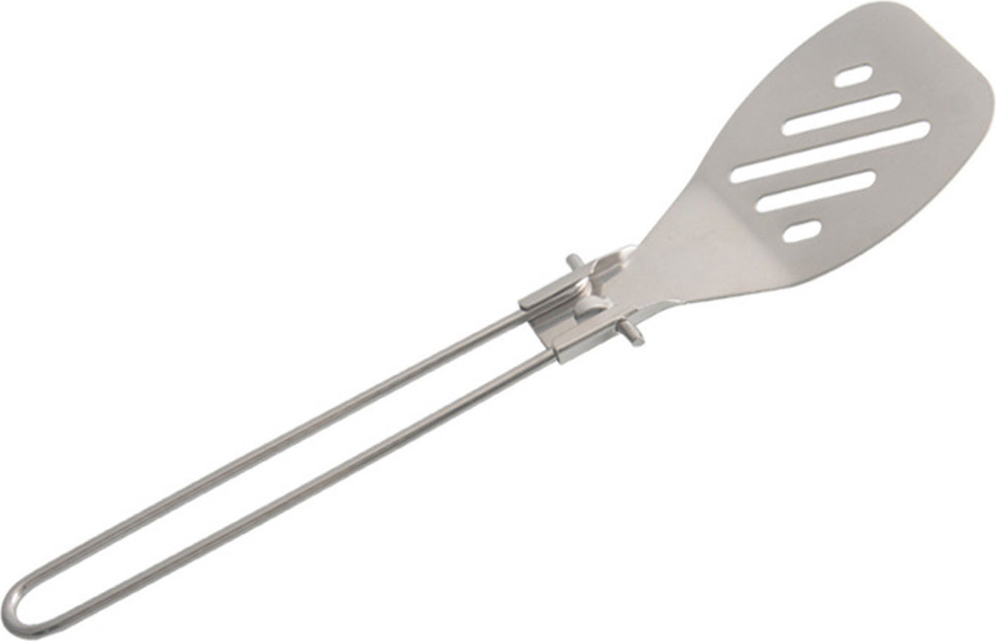 Homedvery Klappspatel-Löffel-Set aus 304 Edelstahl, tragbar, multifunktional, korrosionsbeständig, platzsparend, Kochutensil 3955284@Hdvery