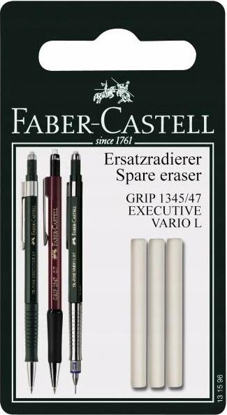 Faber-Castell Grip 2011 Ersatzradierer Druckbleistift 3er Set (131597) ab 2,13 € (August 2026) | Vergleiche 6 Angebote auf