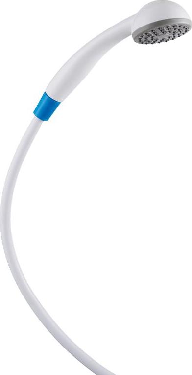 Delabie Einmalbrausegarnitur blau 850mm, 25 Stück 808B.25P