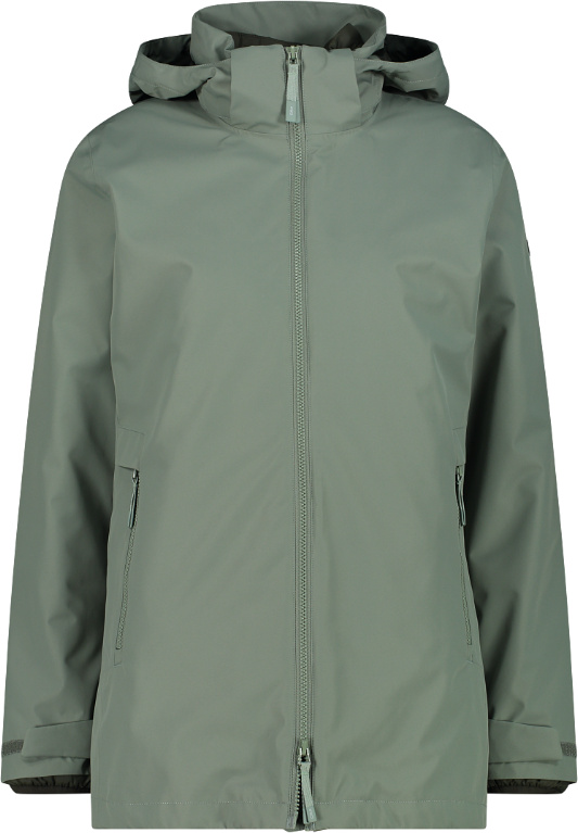 CMP WOMAN LONG JACKET ZIP HOOD DETACHABLE Damen 3-IN-1-Jacke