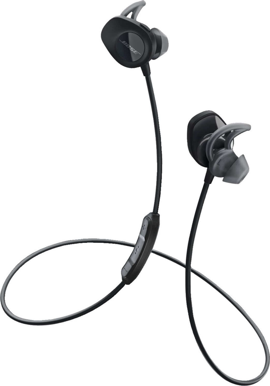 Bose SoundSport, bezdrôtové športové slúchadlá (Bluetooth slúchadlá odolné voči potu na behanie), čierne Bose