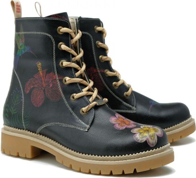 Damenschuhe Goby Schnürstiefeletten NJR151 37