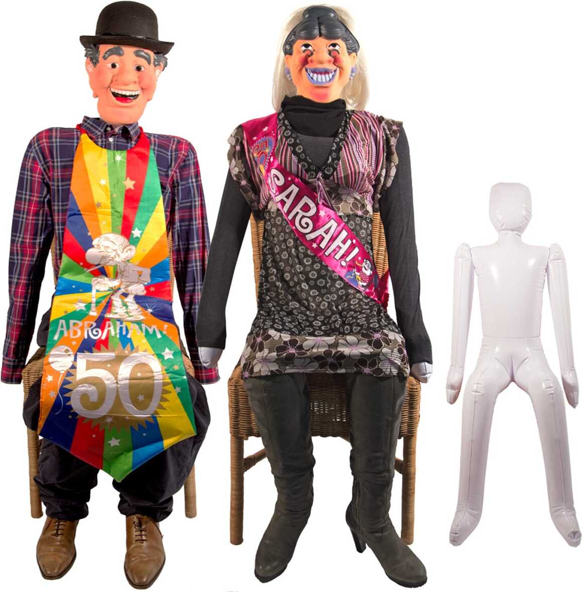 Folat Aufblasbare Abraham & Sarah Puppe