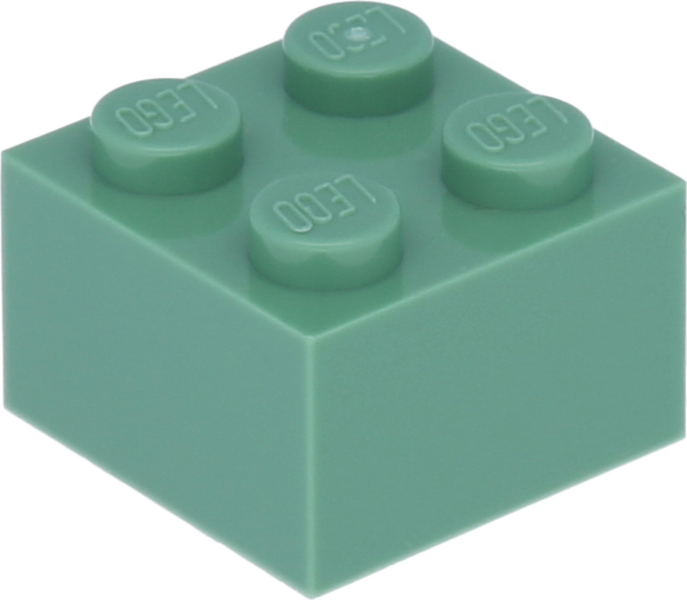Lego® 2x2 kocky 3003 - 1 kus pieskovo zelená