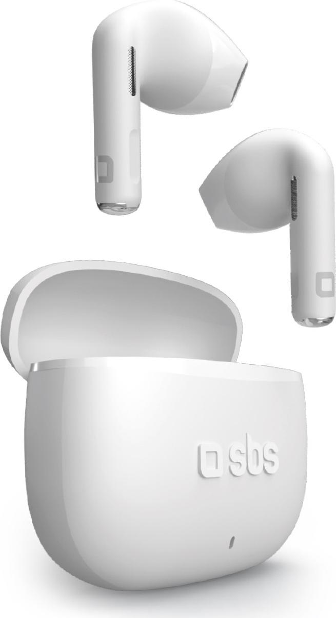 SBS TEEARTWSGOPODSW, True Wireless Stereo (TWS), Hovor / hudba, 50 g, Slúchadlá s mikrofónom, Biela