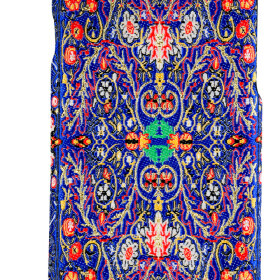 Puzdro na mobilný telefón pre Samsung Galaxy S7 Edge vzor koberec Lalezar SS7DK1028