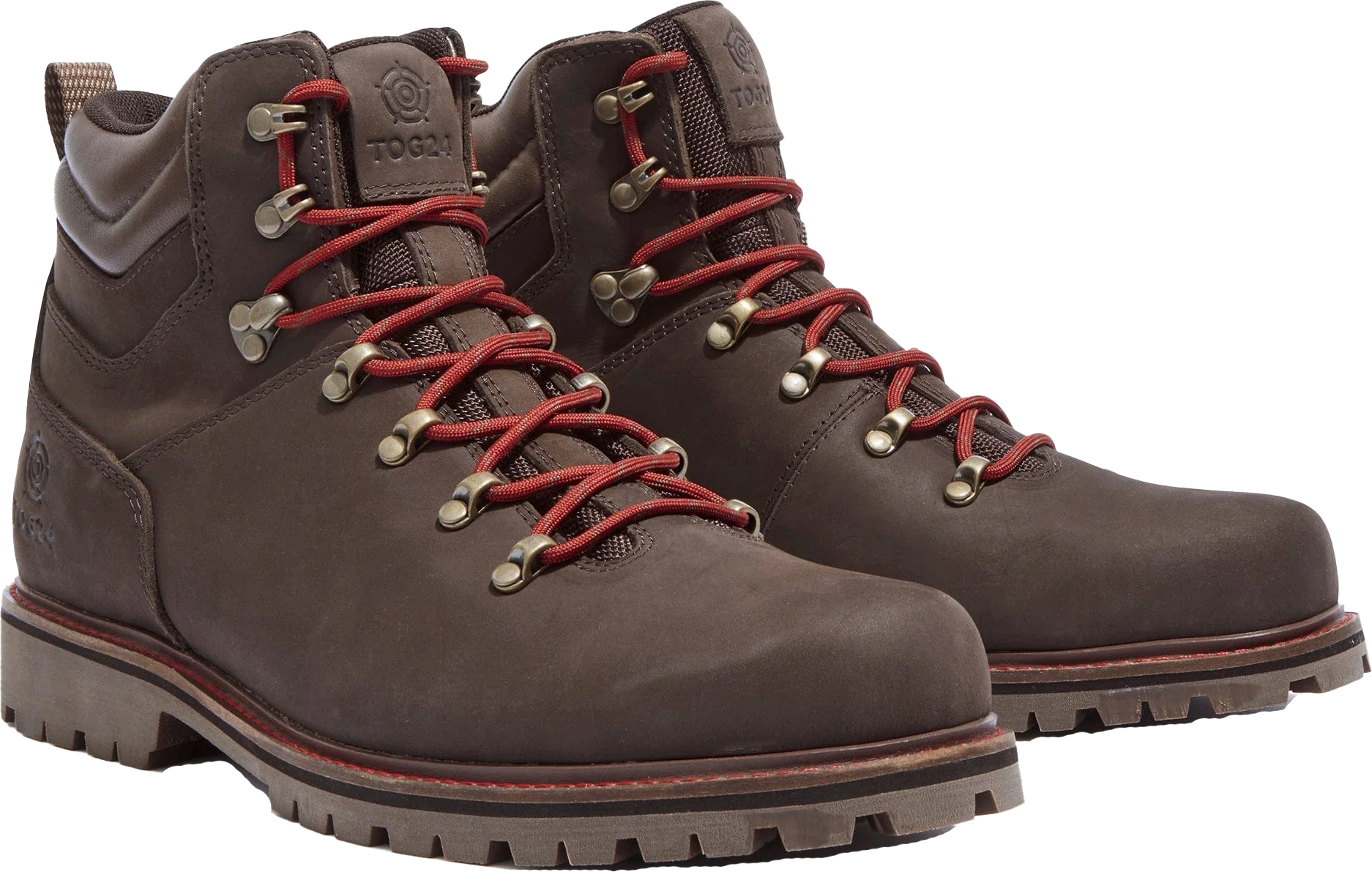 TOG24 - Pánske topánky "Outback", kožené TG325 (44,5 EU) (Brown)