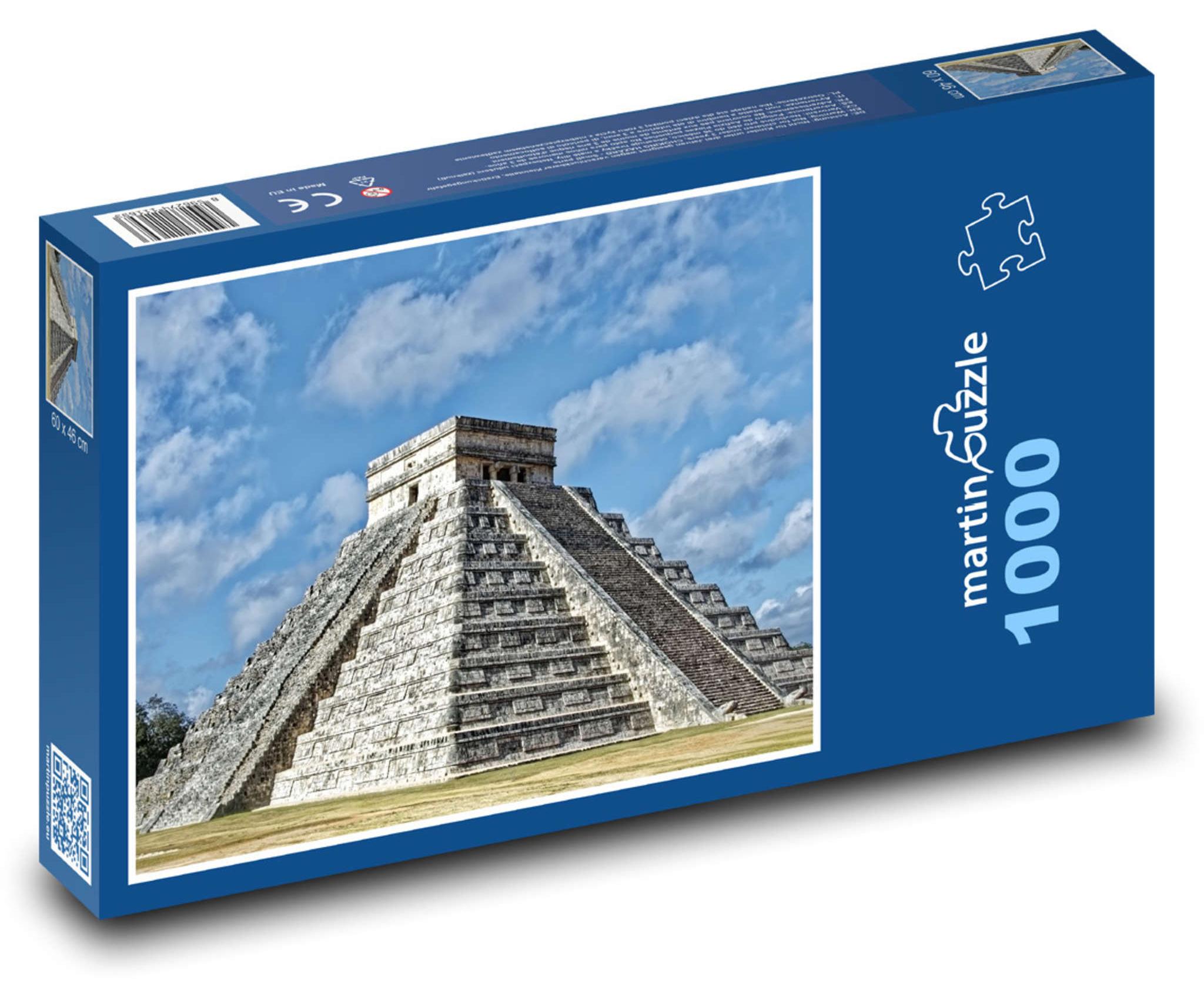 MCprint Puzzle 1000 Kukulkan-Tempel in Chichen Itza - martinpuzzle