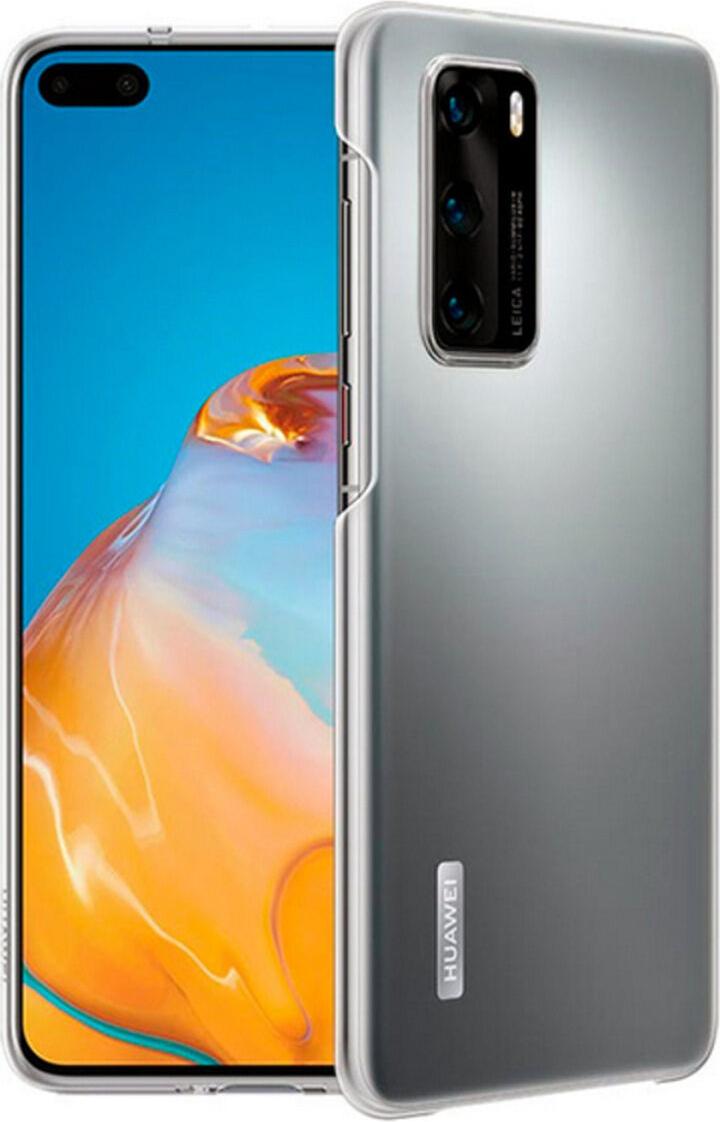 Puzdro na mobilný telefón Huawei P40 Transparent Polycarbonate