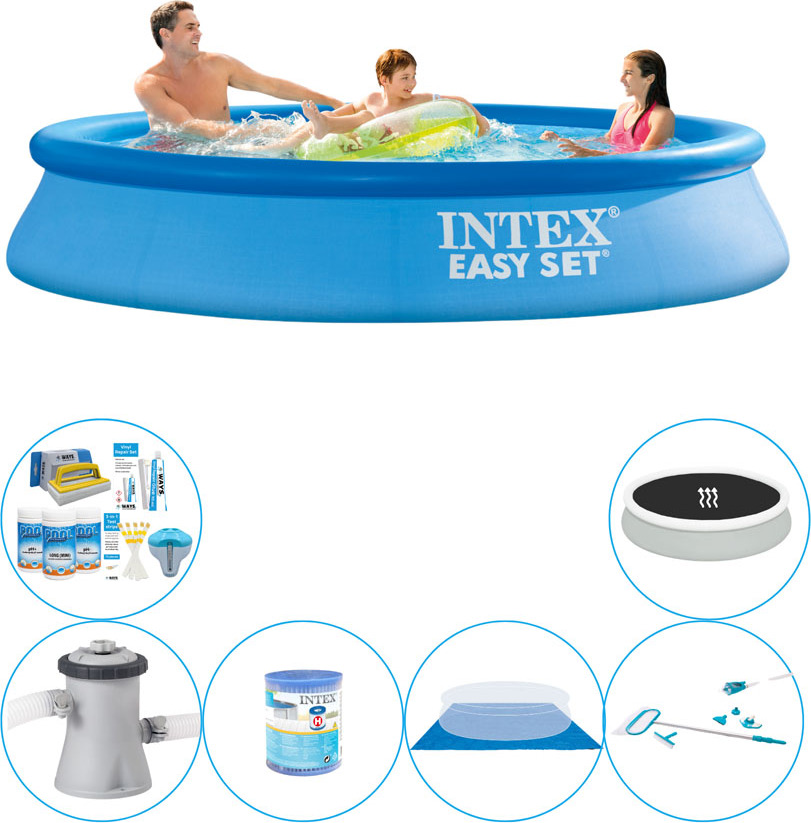 Intex Easy Set Round 305x61 cm - Kombinovaný set pre bazény