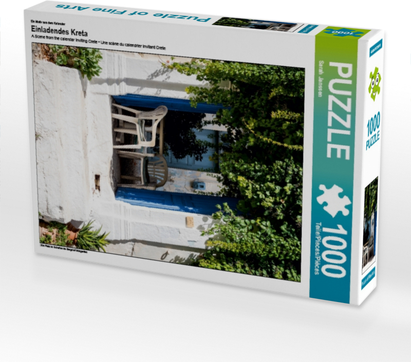 Calvendo Ein Motiv aus dem Kalender Einladendes Kreta 1000 Teile Puzzle hoch 480x640mm, Janssen Sarah; 7459554