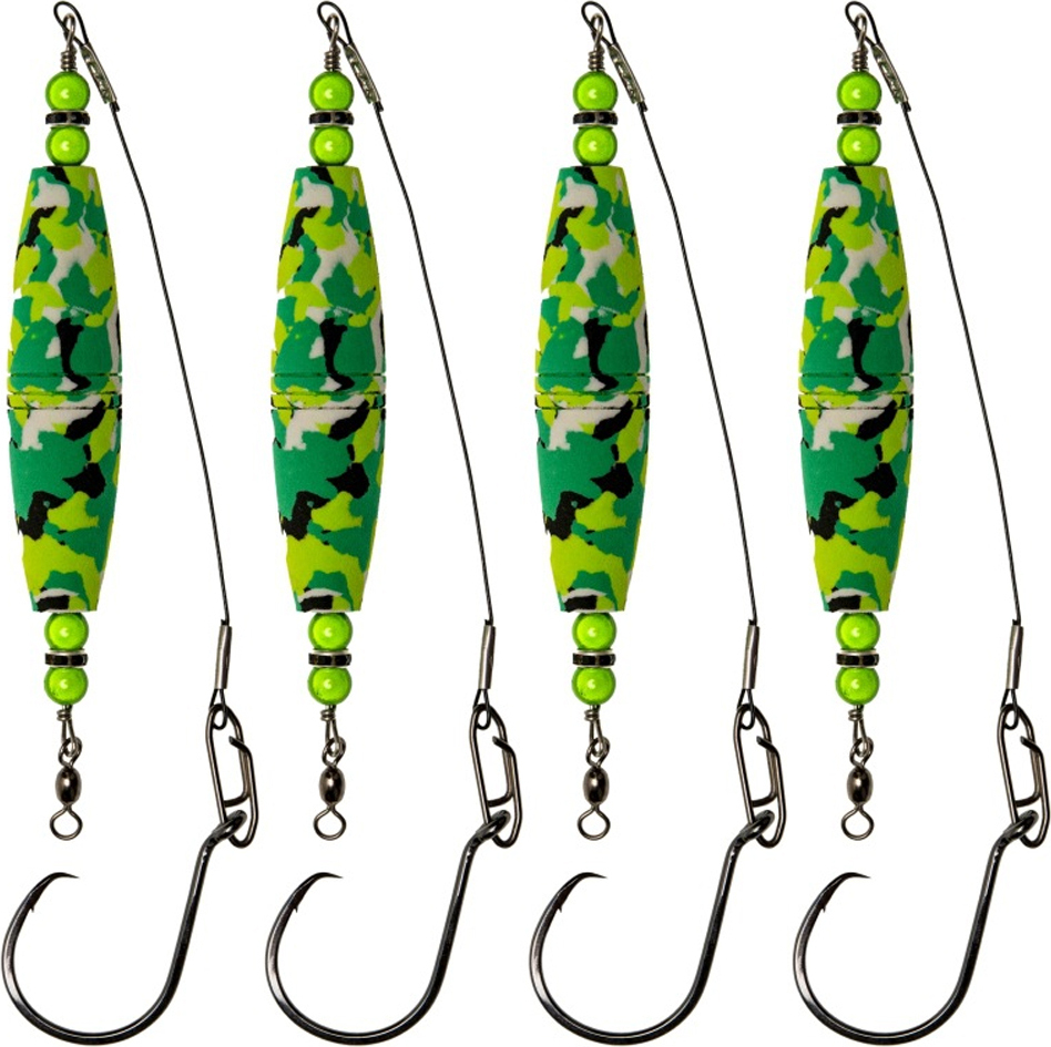 Lixada 4 stš¹cke Wels Float Rigs Angeln Bobbers Popping Korken Catfishing Ausrš¹stung