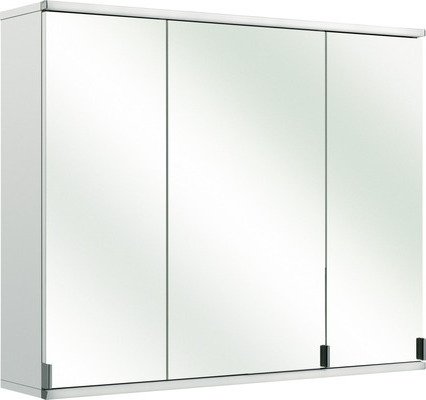 Spiegelschrank Pelipal 90 x 20 x 73 cm weiß hochglanz 3-türig IP 33