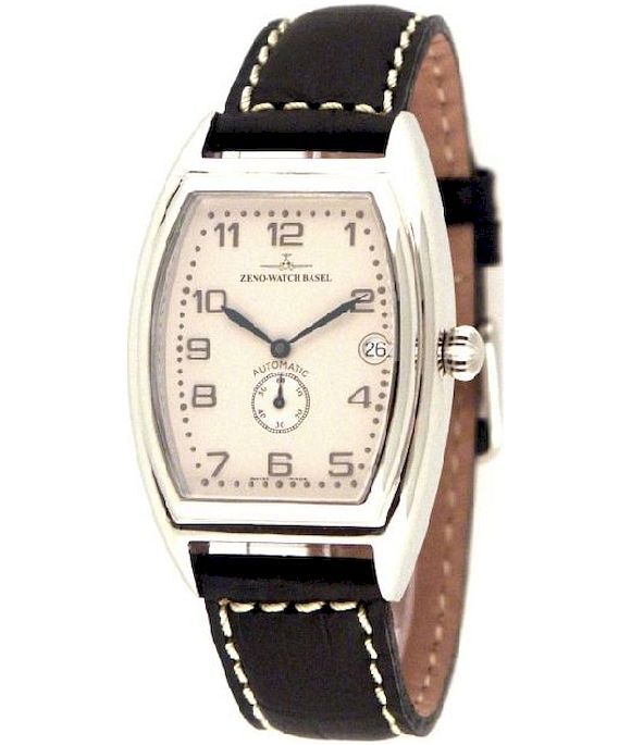 Zeno-Watch - Náramkové hodinky - Pánske - Tonneau Retro Automatic Retro 6 - 8081-6-e2