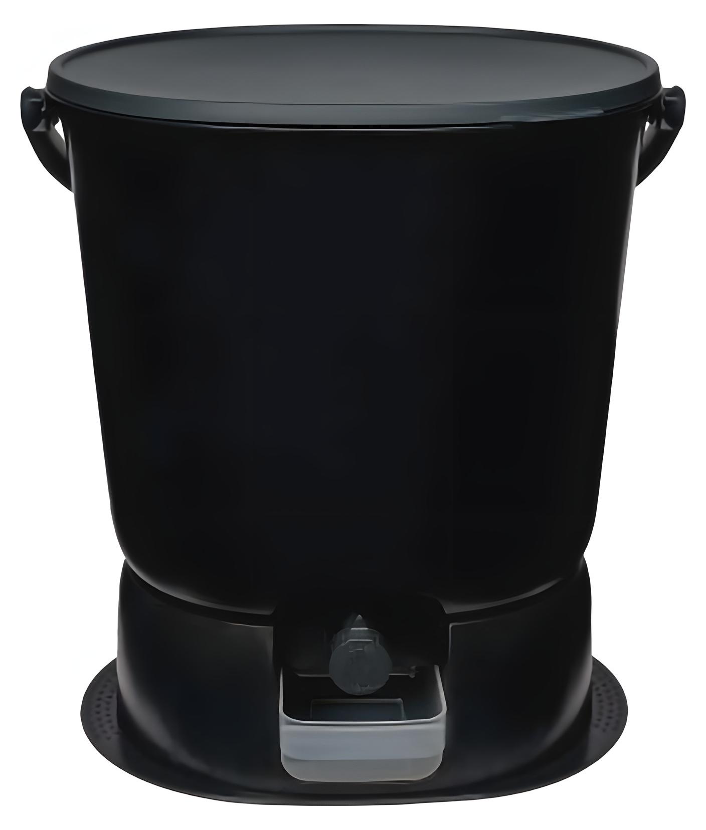 EMIKO Bokashi Eimer Organko 15,3 l Essential, schwarz