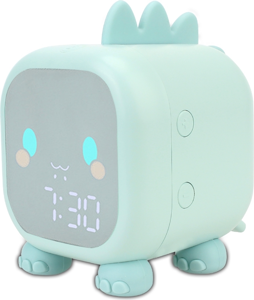 Tianpeng Kinderwecker, süßer Kinder-Schlaftrainer, Turndown-LED-Uhr mit Temperaturanzeige