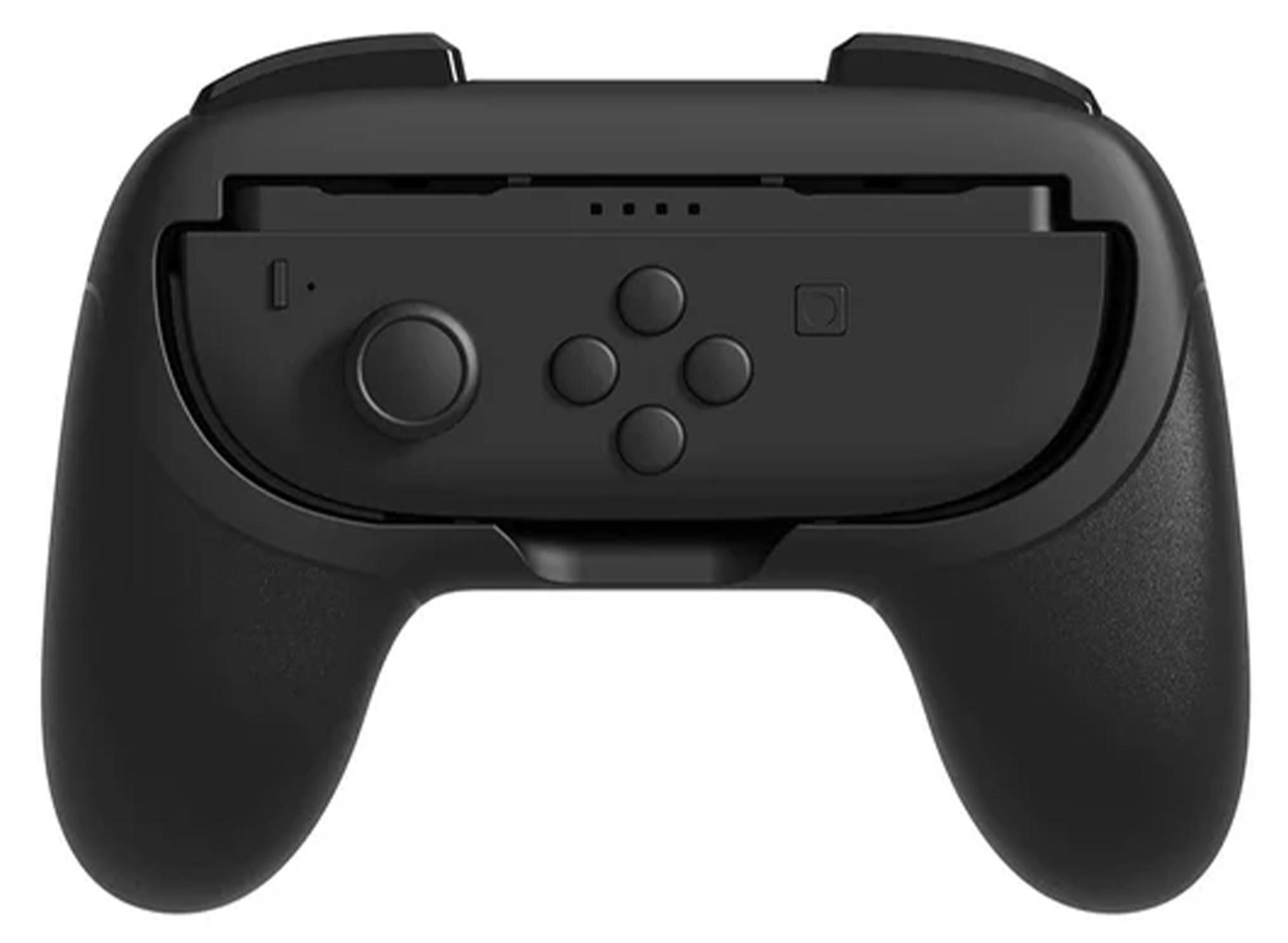 TRADEBIT Handgriffkappe 2er-Pack für Joy-Con für Nintendo Switch 2 Konsole 7746