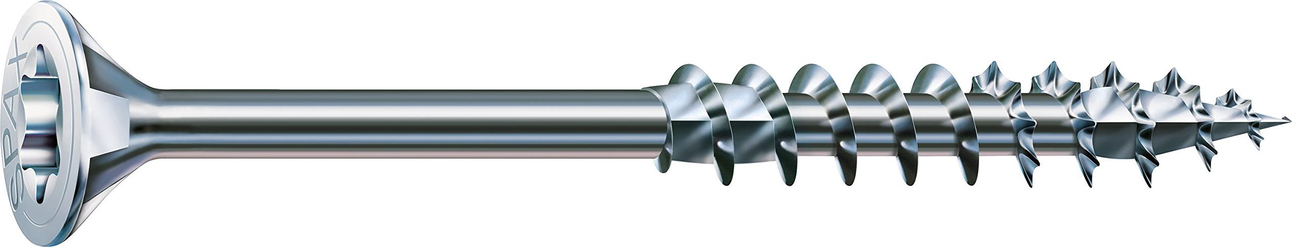 Vis Spax Wirox Tête Fraisée 6x160 – Boîte De 1, Solide Et Anti-dévissage