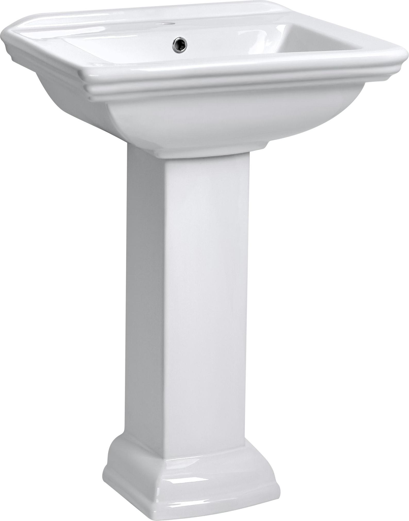 Kerra Cleopatra 13 Keramik-Waschtisch mit Sockel KLEOPATRA 13