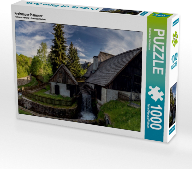 Calvendo Frohnauer Hammer 1000 Teile Puzzle quer 640x480mm, Bellmann Matthias; 7349205