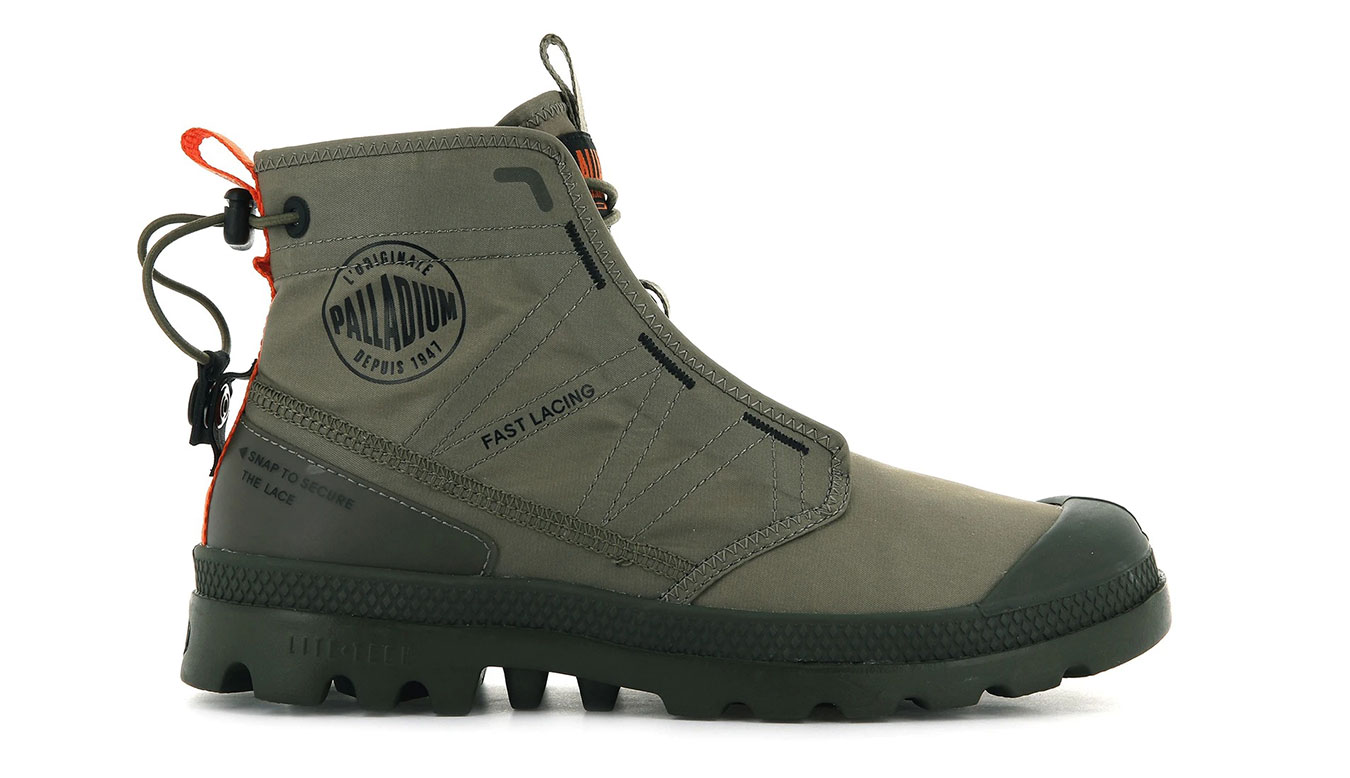 Palladium Pampa Travel Lite Dusky Green - zelená, 4