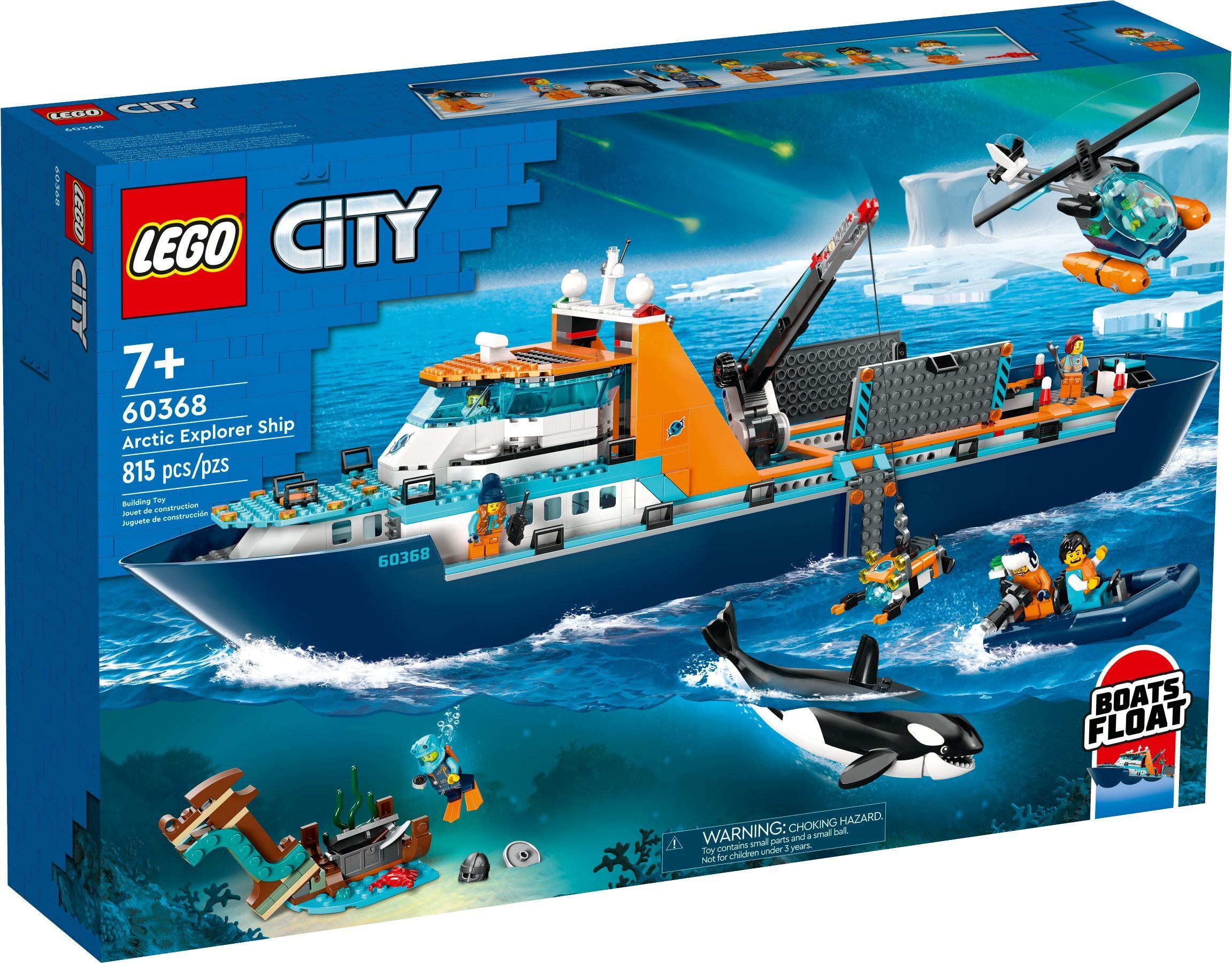 LEGO® City 60368 Arktis-Forschungsschiff