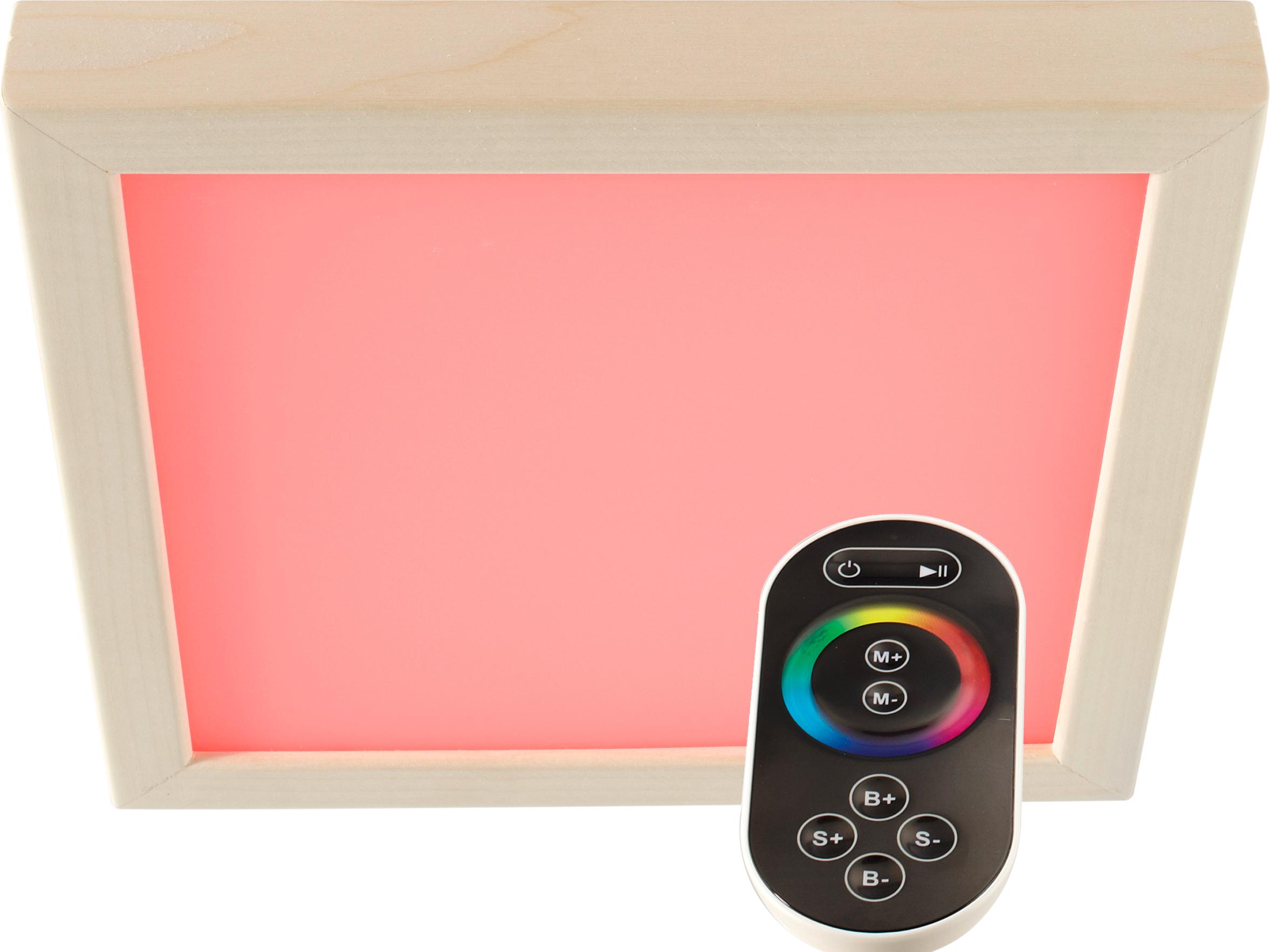 Infraworld LED Farblicht Sion 3A Erle Deckenmontage - EEK: G - S2299A farblicht Saunaleuchte