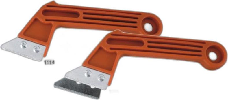 dedra 50mm Fliesenfugenharke TC-Korn, 2 Klingen 1115