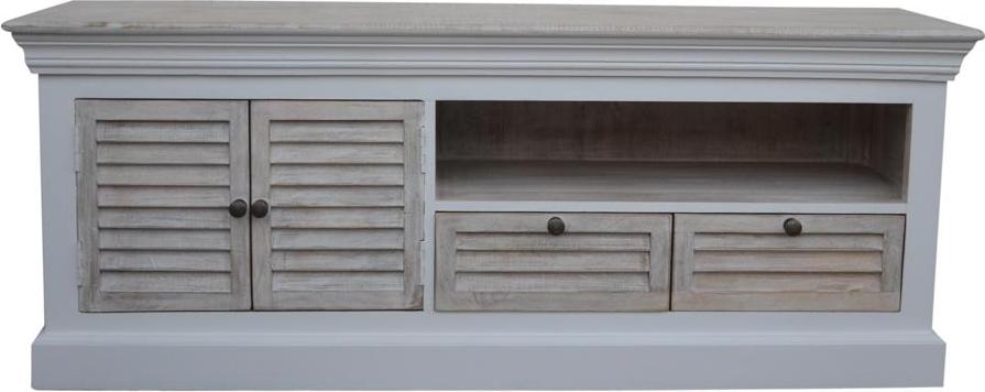 LC Home Hampton TV Board aus Mangoholz mit lamellenfront LCH_254509