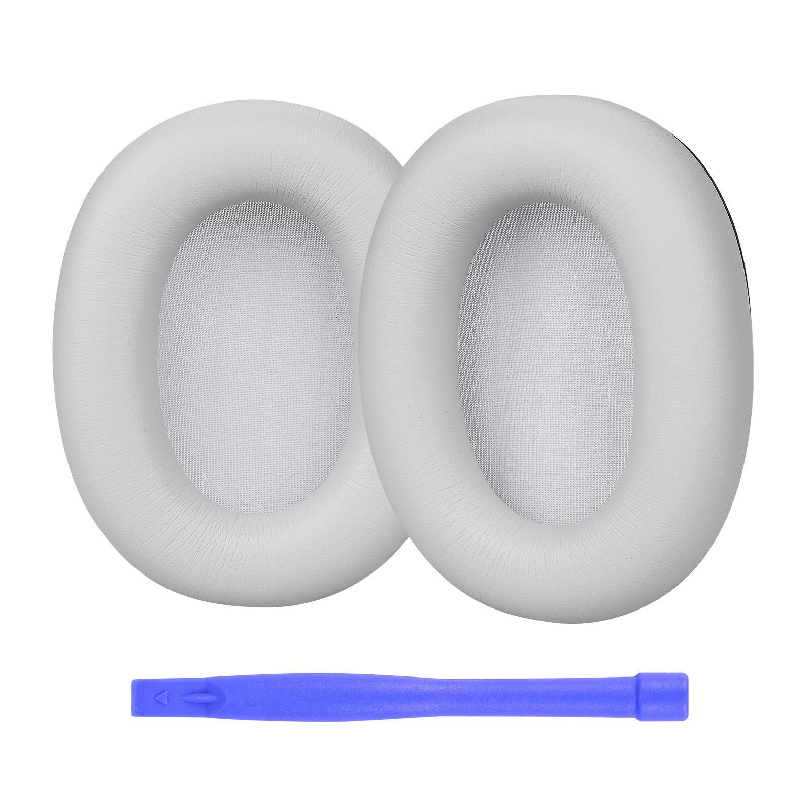 MMOBIEL Ersatz Ohrpolster für Sony WH-1000XM6 Noise Cancelling Kopfhörer - Silber SONY WH-1000XM6 Earpad - Silver - 7628