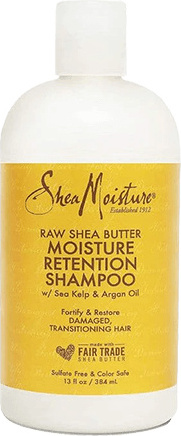 Shea Moisture ampón na zadržiavanie vlhkosti Bambucké maslo Š 384ml