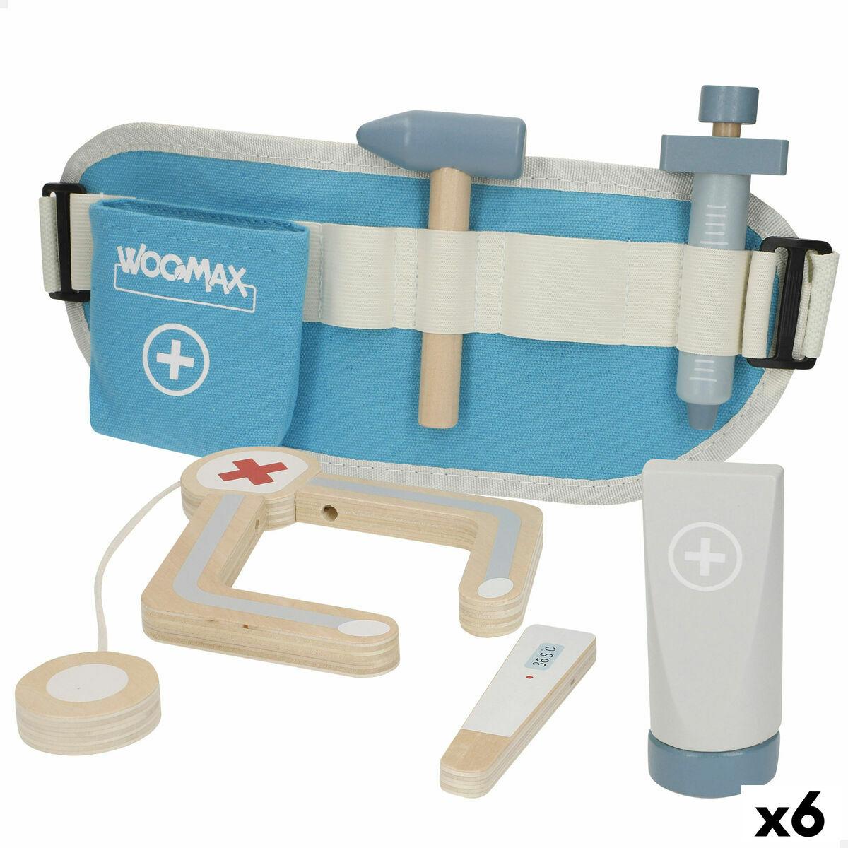 Spielzeug-Ärztehaus Colorbaby (6 Stück)