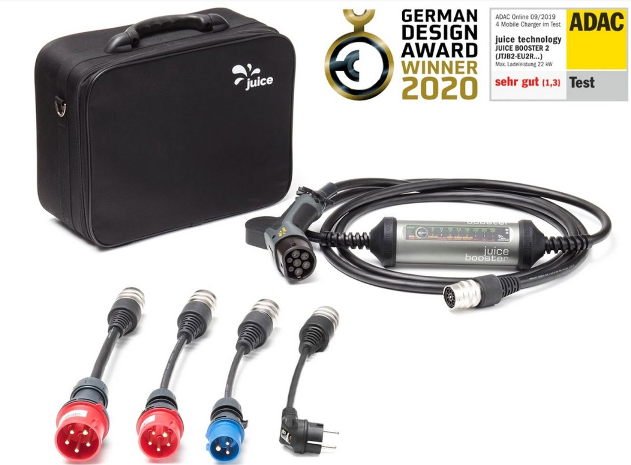 Juice Technology AG Juice Technology Juice Booster 2 German Traveller Set EL-JB2G2