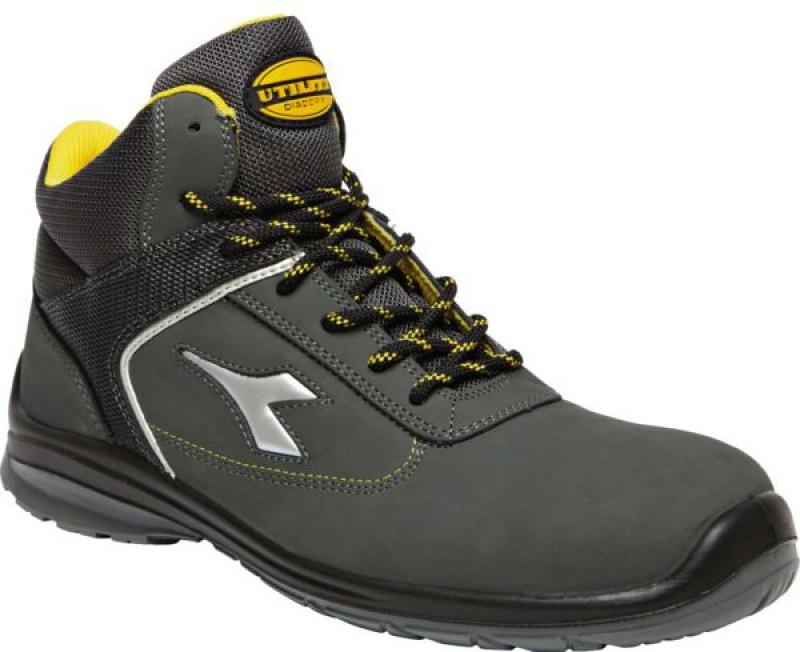 Diadora Utility Hochhackige Blitz-Schuh Schwarz T48 19312-no-48