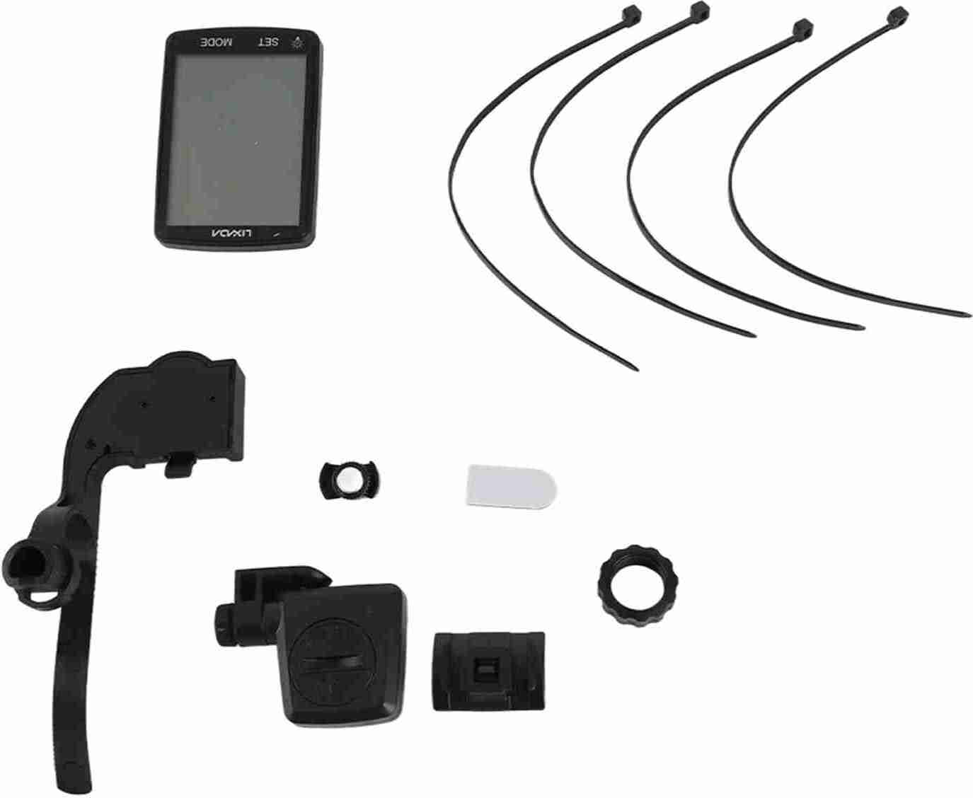 Cyklistický počítač 2,8 palca Veľká obrazovka Super jasná LED svetelná IPX6 Vodotesný bezdrôtový cyklistický tachometer