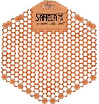 Sanela Zubehör - Duft Sieb für Pissoir - Mango, Farbe: orange SLA 11