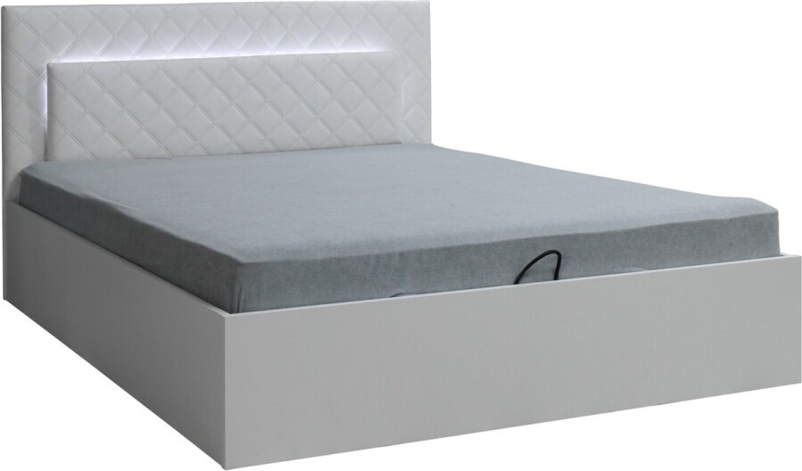 Meublorama Bett PANAREA 160 x 200 cm mit Kastenoption und Lattenrost