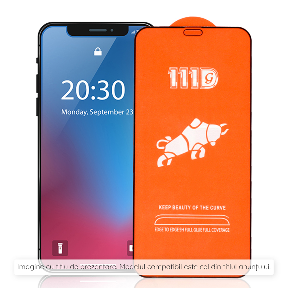 Techsuit Full Cover Ochrana displeja pred nárazmi pre Samsung Galaxy A05/A05s - čierna
