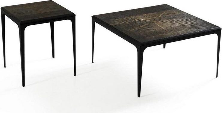 Wohnzimmer 2x Couchtische Quadratisch Luxus JVmoebel