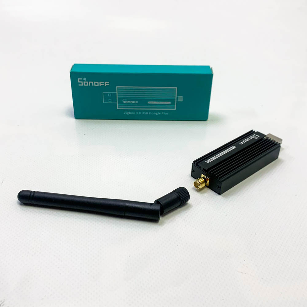 SONOFF Zigbee 3.0 USB Dongle Plus,Zigbee Gateway TI CC2652P + CP2102N Zigbee USB Stick,Zigbee Hub für ZHA in Home Assistant or Zigbee2MQTT,Open HAB etc.